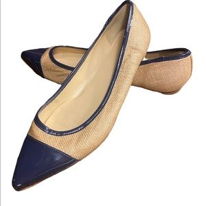 Talbots Nicki6 indigo blue 8M flats(original $109 retail) - fits like a 7.5M!